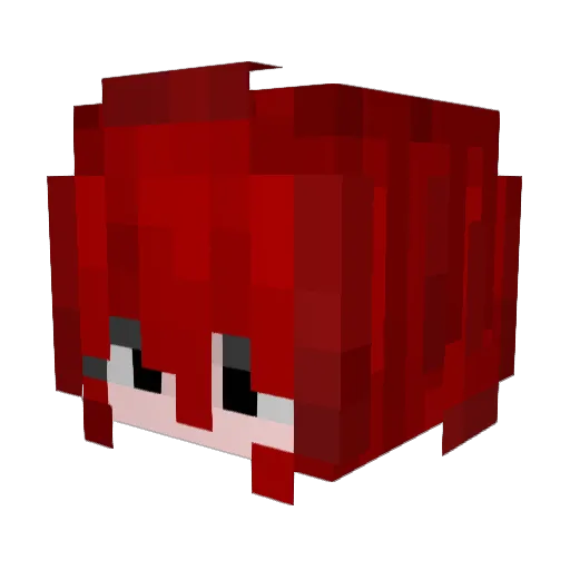 _____YAN_____ Minecraft avatar head, 3D render