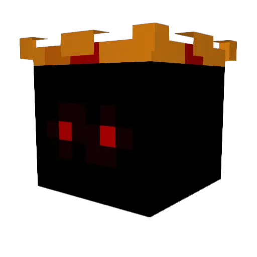 ______og Minecraft avatar head, 3D render