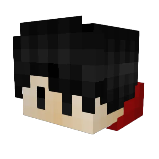 _____aAa_____ Minecraft avatar head, 3D render