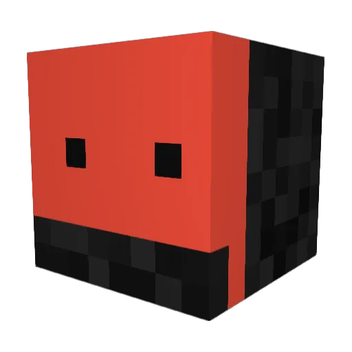 ___pear___ Minecraft avatar head, 3D render