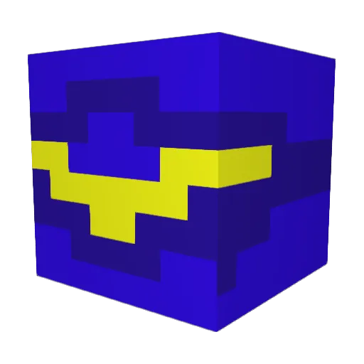 ___swift__ Minecraft avatar head, 3D render