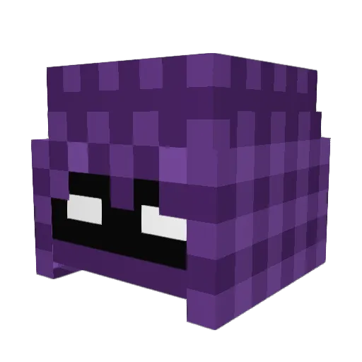 __abyss___ Minecraft avatar head, 3D render