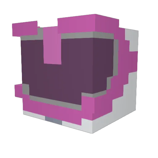 __ah Minecraft avatar head, 3D render