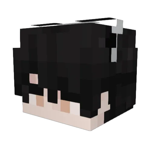 __bodoque__ Minecraft avatar head, 3D render