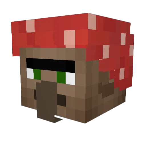 __cocoloco__ Minecraft avatar head, 3D render