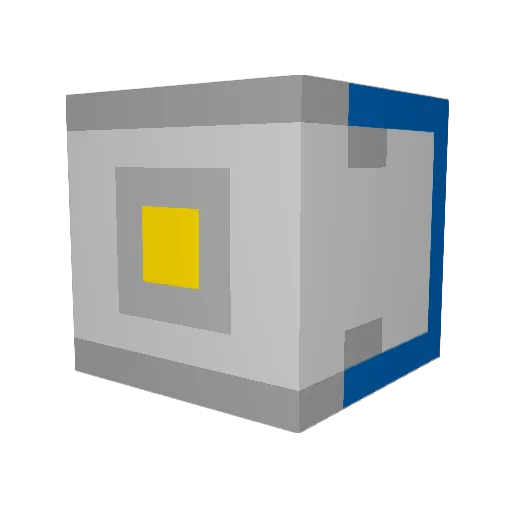 __core__ Minecraft avatar head, 3D render