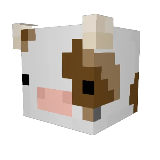 __courtknee__ Minecraft avatar head, 3D render