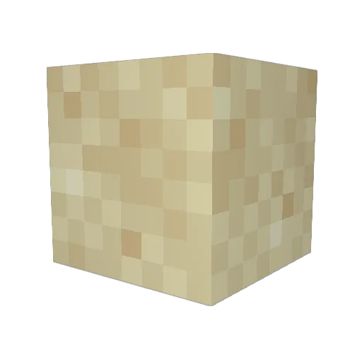 __daz Minecraft avatar head, 3D render