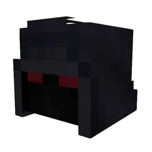 __egora__ Minecraft avatar head, 3D render