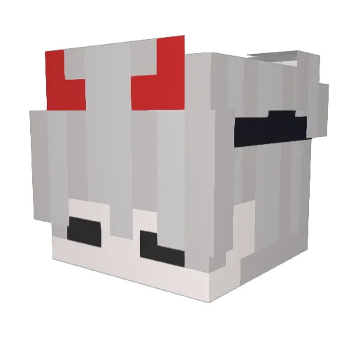 __guiguipolar__ Minecraft avatar head, 3D render