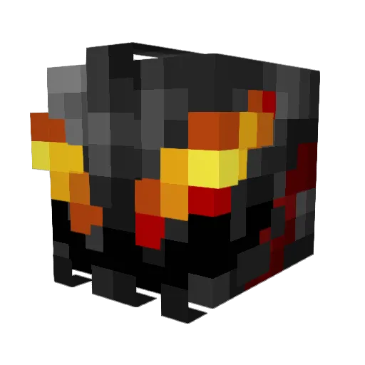 __iyu__ Minecraft avatar head, 3D render