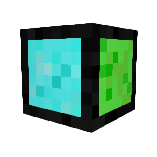 __jele Minecraft avatar head, 3D render
