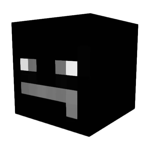 __jjperry Minecraft avatar head, 3D render