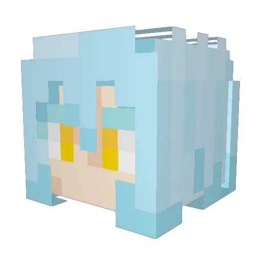 __k4rl_j4bc0bs__ Minecraft avatar head, 3D render