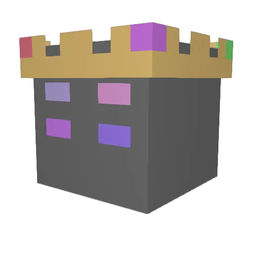 __kazue__ Minecraft avatar head, 3D render