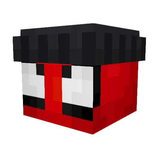 __kenma Minecraft avatar head, 3D render