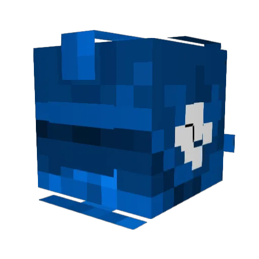 __lennn__ Minecraft avatar head, 3D render