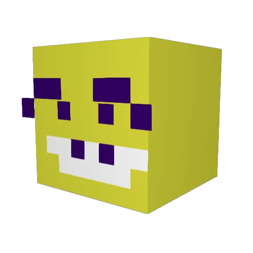 __manau Minecraft avatar head, 3D render