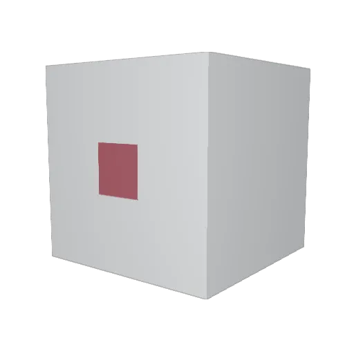__meg Minecraft avatar head, 3D render