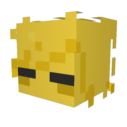 __papper__ Minecraft avatar head, 3D render