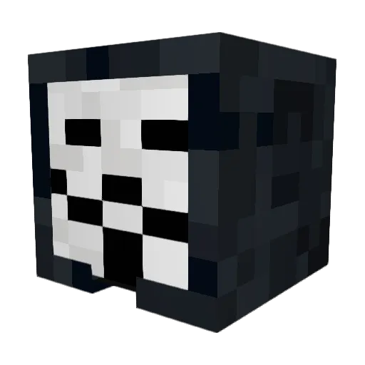 __pokka__ Minecraft avatar head, 3D render