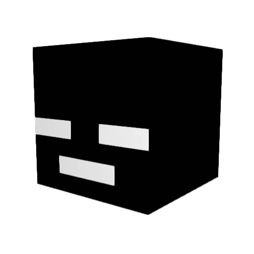 __quels__ Minecraft avatar head, 3D render