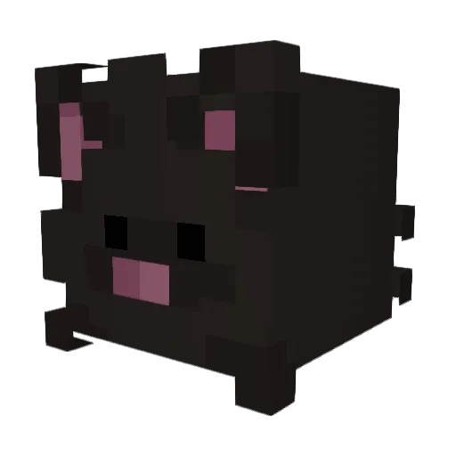 __shoe Minecraft avatar head, 3D render
