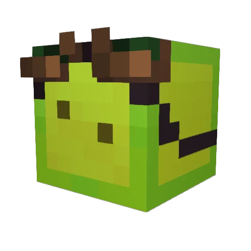 __slep Minecraft avatar head, 3D render
