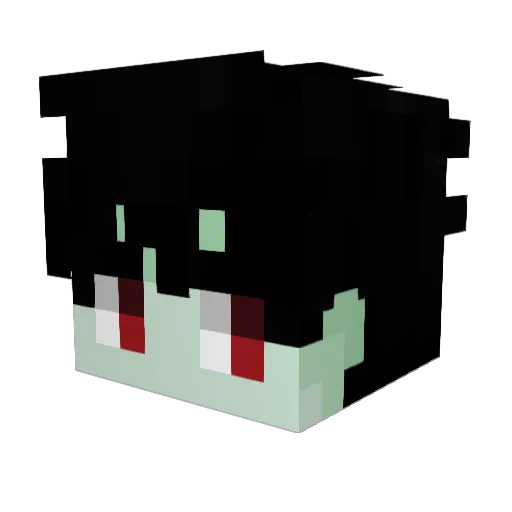 __ston Minecraft avatar head, 3D render