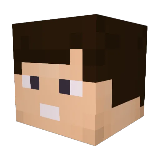 __styx Minecraft avatar head, 3D render