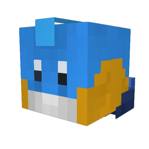 __sy Minecraft avatar head, 3D render