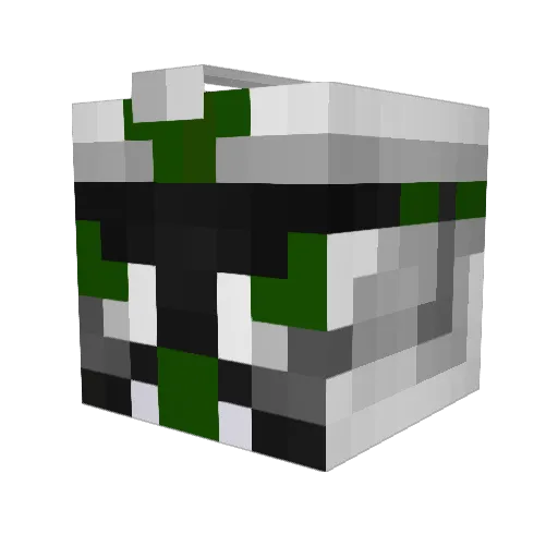 __teh__ Minecraft avatar head, 3D render