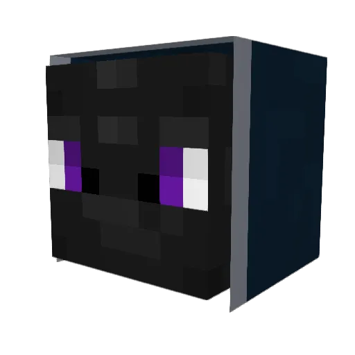 __vortex33__ Minecraft avatar head, 3D render