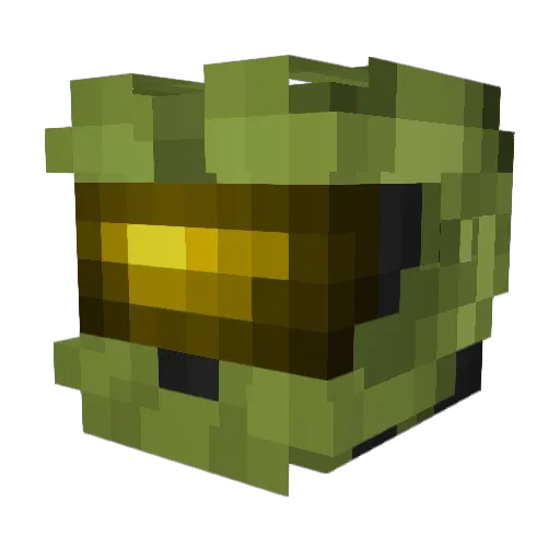 __www Minecraft avatar head, 3D render