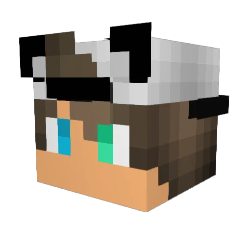 __xCJPizzax__ Minecraft avatar head, 3D render