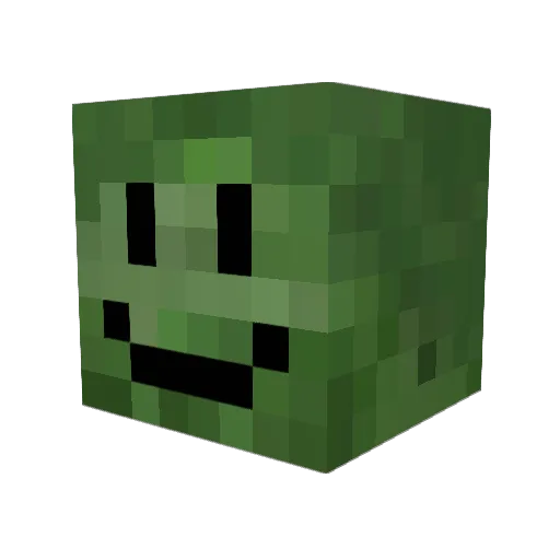__yoku Minecraft avatar head, 3D render