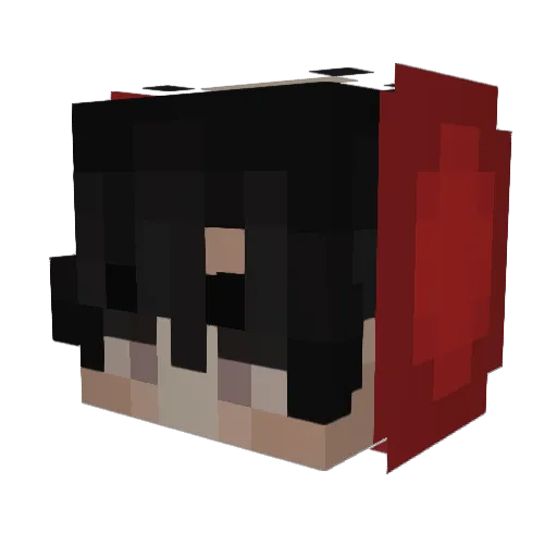 __zvukomalba Minecraft avatar head, 3D render