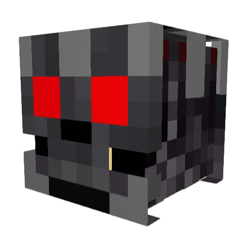 _a_drop_of_dew_ Minecraft avatar head, 3D render