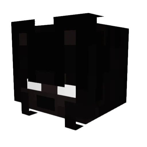_adammmm Minecraft avatar head, 3D render