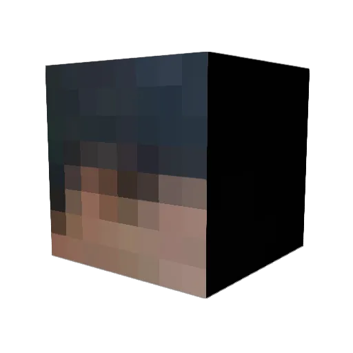 _akiraplayboi Minecraft avatar head, 3D render