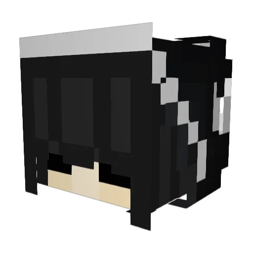 _ale_st Minecraft avatar head, 3D render