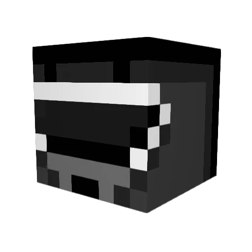 _alexgiggin_ Minecraft avatar head, 3D render