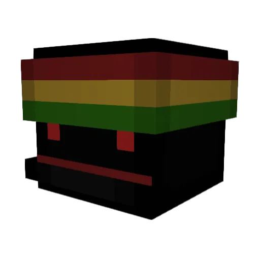 _andrade Minecraft avatar head, 3D render
