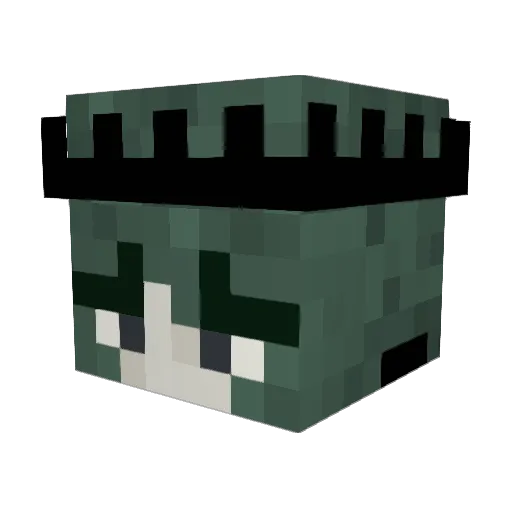 _ar4hnida_ Minecraft avatar head, 3D render