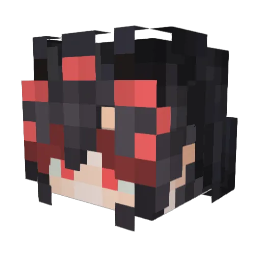 _arachn1d_ Minecraft avatar head, 3D render