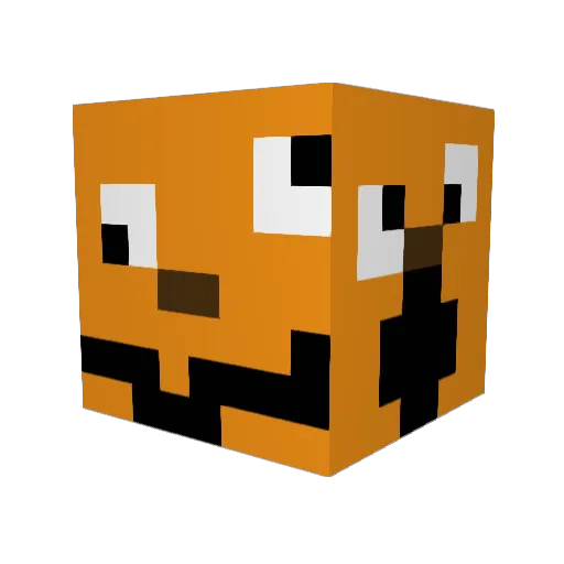 _bambinos_ Minecraft avatar head, 3D render
