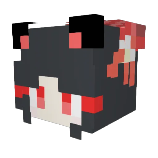 _beautiful_boy_ Minecraft avatar head, 3D render