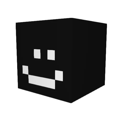 _benjamin_dover_ Minecraft avatar head, 3D render