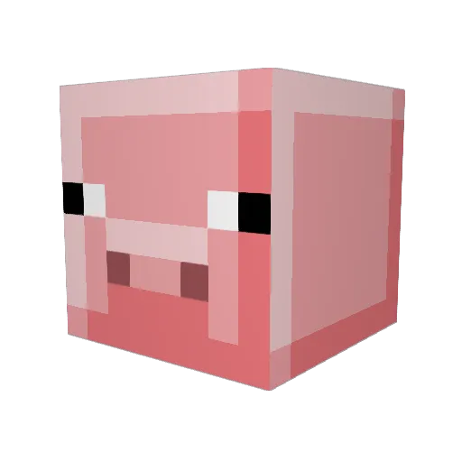 _blackout675_ Minecraft avatar head, 3D render