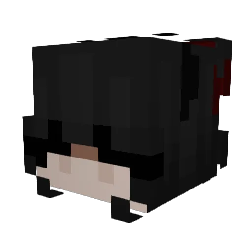_bosk_ Minecraft avatar head, 3D render